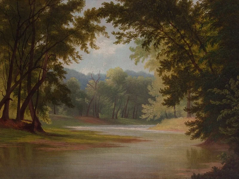 1820-Godfrey N. Frankenstein - Il torrente Mill Creek